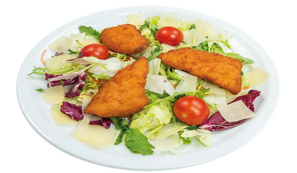 Bild von Backhendl Salat